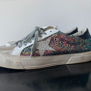 Golden Goose Glitter May Sneakers